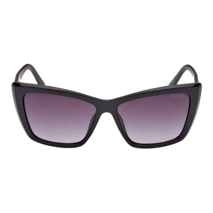 GUESS Plastic Butterfly Sunglasses Women's Black-2