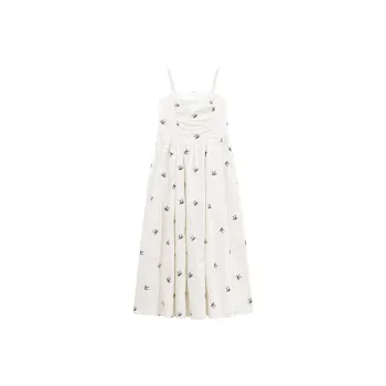 IDLE SOUL Slip Dresses Women's Ecru