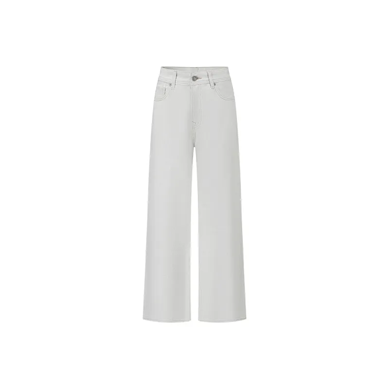 AXYPAGES Jeans Women's White-8