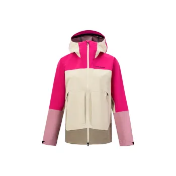 PEAK PERFORMANCE Waterproof, Windproof, And Breathable Vislight GTX Windbreaker Jacket Women's Serendipity Pink