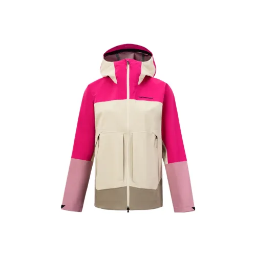 PEAK PERFORMANCE Waterproof, Windproof, And Breathable Vislight GTX Windbreaker Jacket Women's Serendipity Pink