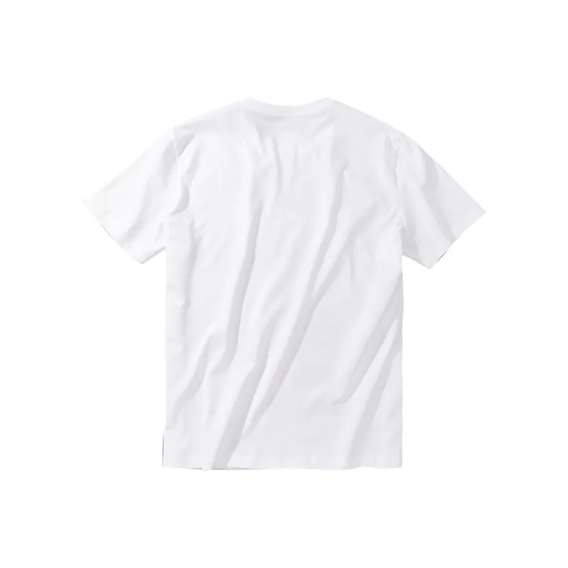 Mr.Bu T Shirts Men Moon White-1