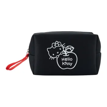 Sanrio Hello Kitty Fabric Clutch Regular Women's Black
