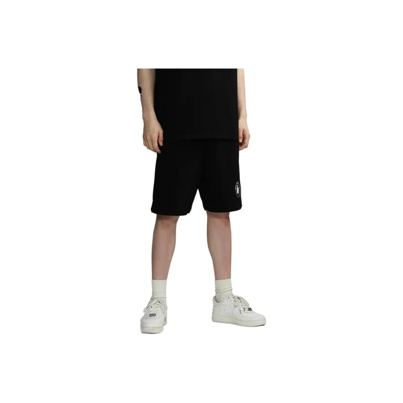 Izzue Drawstring waist Cotton Shorts-2