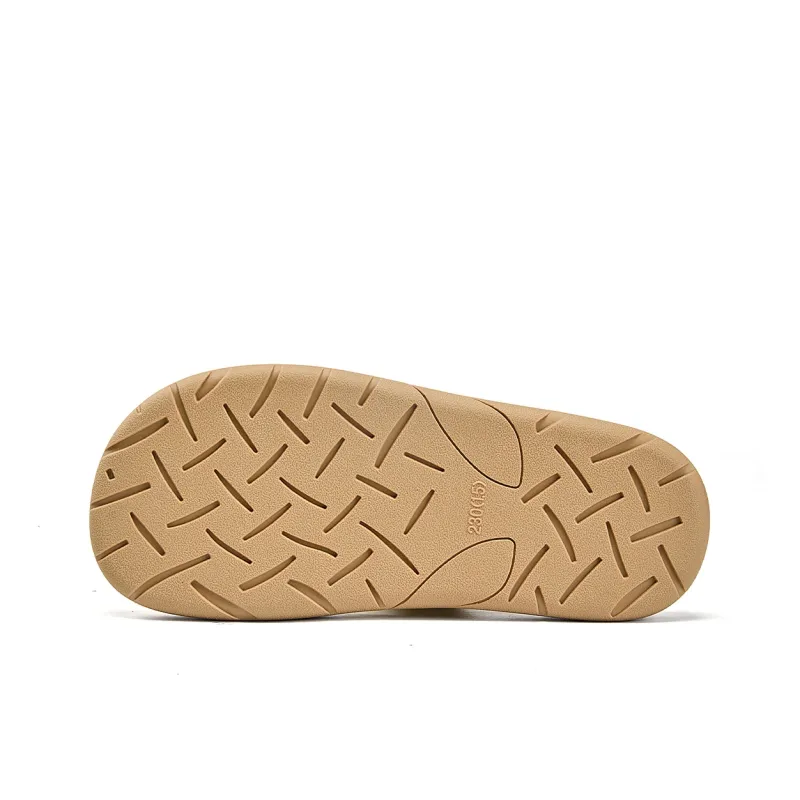 La Chapelle Slip Resistant Abrasion Resistant Slide Slippers Women's Yellow-5