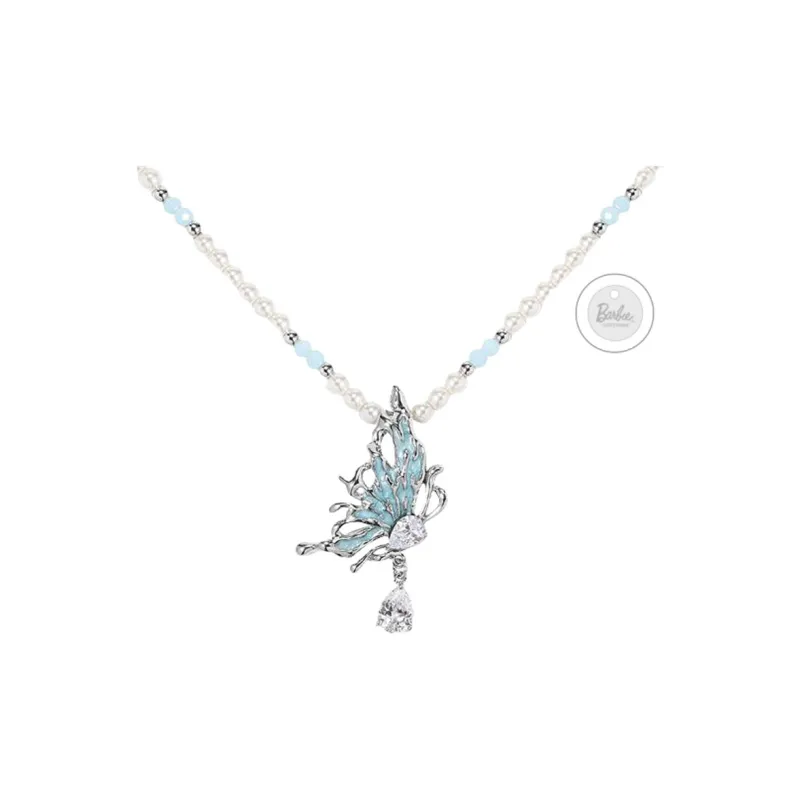 Barbie Alloy Necklaces Women's Silver-1