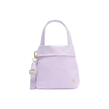 Lululemon Recycled Nylon One Shoulder Handbag Trumpets Women's Lavender