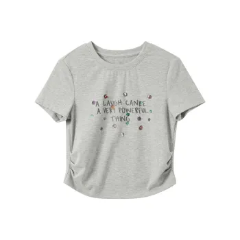 3COLOUR T Shirts Women's Heather Gray