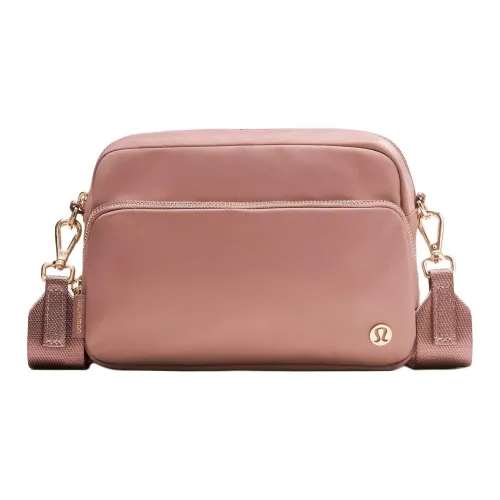 Lululemon Everywhere Nylon Shoulder Bag Unisex Spice Wood