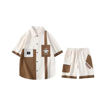 UNIWOLF Shirt Matching Set Men's