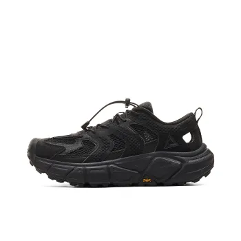 PEAK Cushioning, Slip Resistant, Rebound Low Top Running Sandal Men's All Black