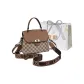Checkerboard-Khaki+Shopping Bag