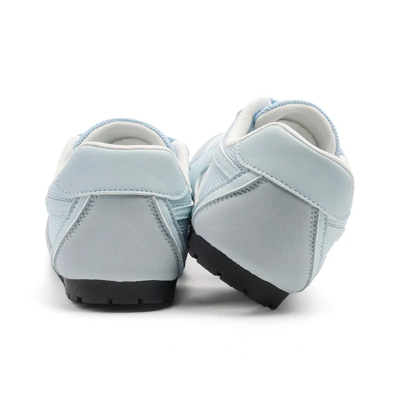 DEERWAY Height Increasing Abrasion Resistant Low Top Casual Shoes Women's Blue-4