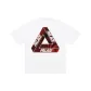 Dark Red/White
