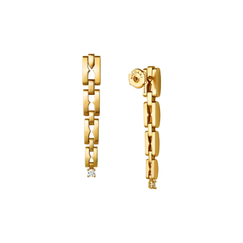 BVLGARI 18K Gold Earrings Women's Gold-2