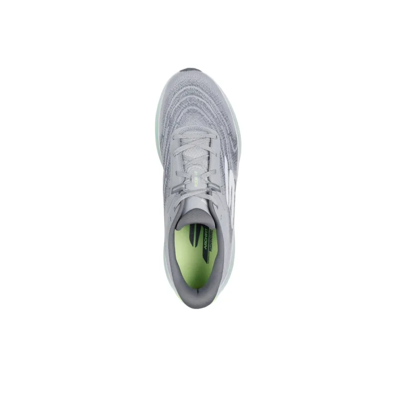 Skechers Aero Spark Low Top Running Shoes Men's Gray-3