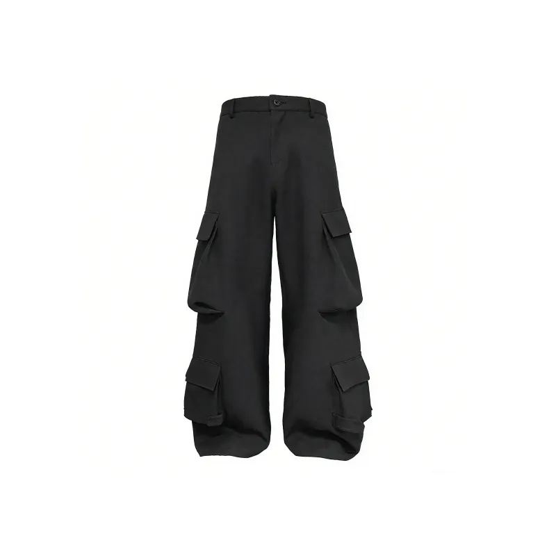 Pirkadat Cargo Pants Unisex Black-0