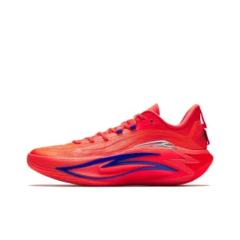 Anta Shock Wave 7 Shock Wave 7 Slip Resistant Low Top Basketball Shoes Men's Red