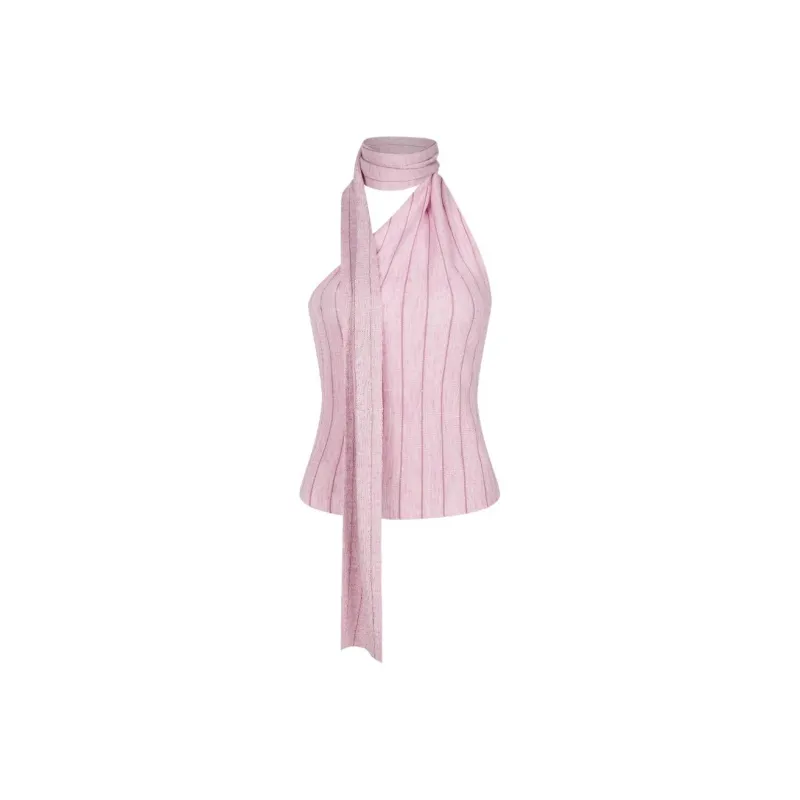 PALAVAS Tank Tops Women's Pink Purple-0