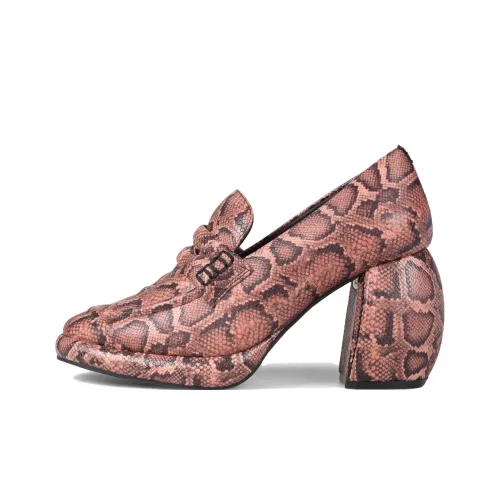 Martine Rose x Clarks Originals Coming Up Roses Chunky Heel High Heels Women's Red