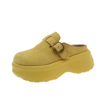 AJPAP Metal Closed Toe Slippers Women's