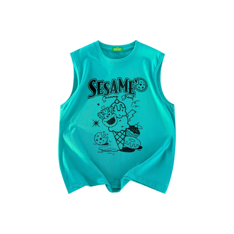 SESAME STREET Tank Tops Unisex-6