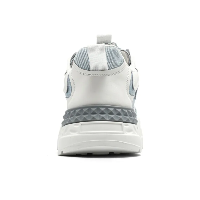 NAVIGARE Low Top Casual Shoes Men's White Blue-3