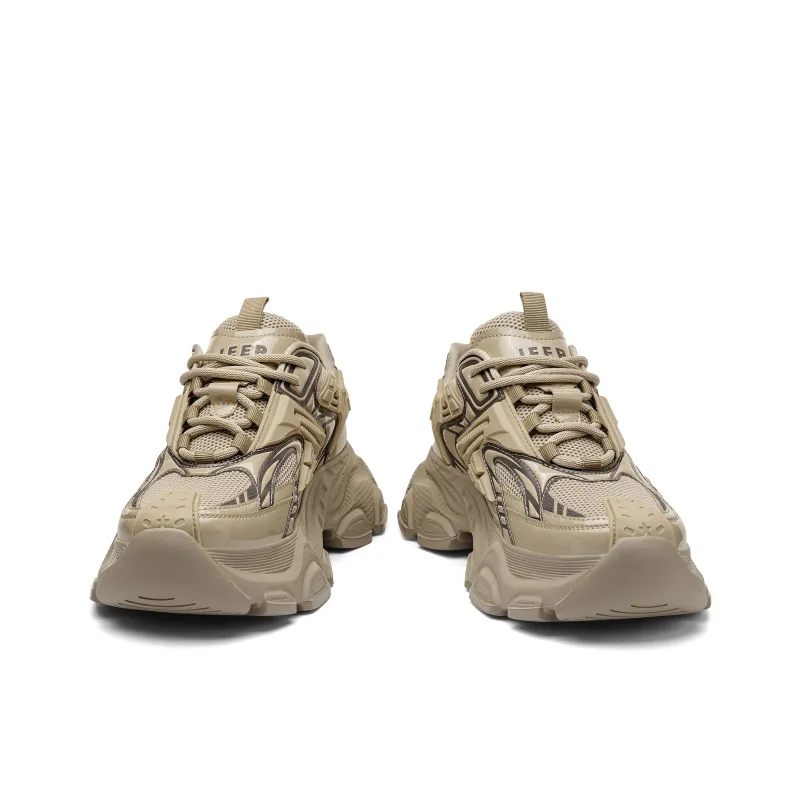 JEEP SPIRIT Low Top Chunky Sneakers Men's Brown-5