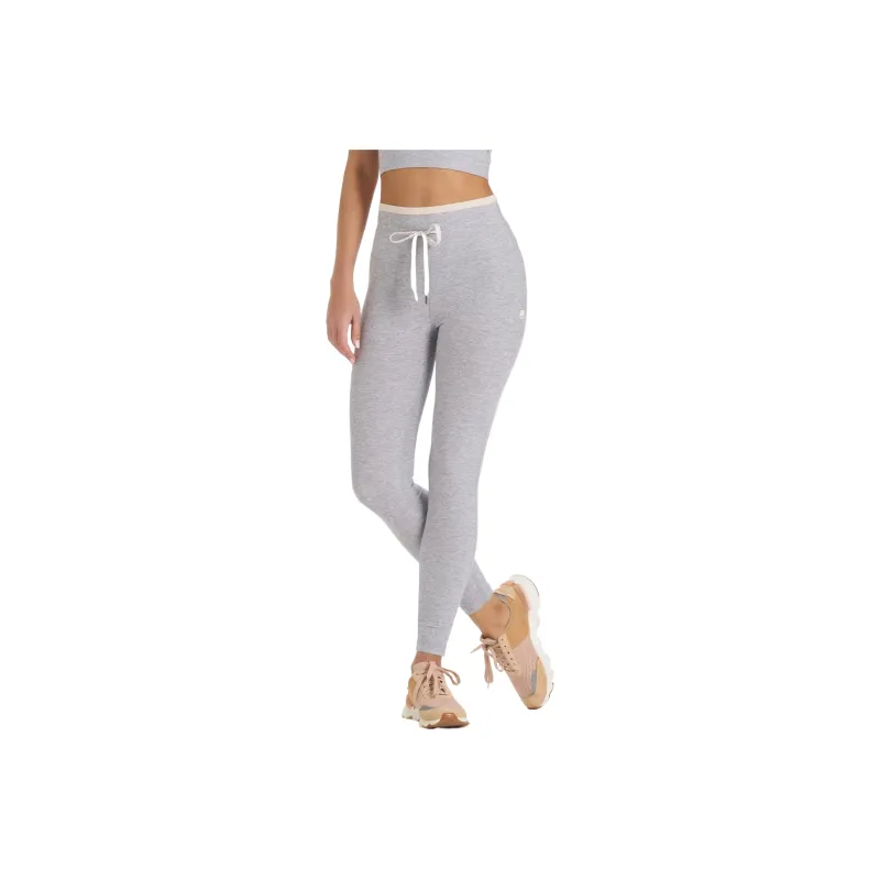 Vuori Yoga Pants Women's Light Gray/LightHeatherGrey-0