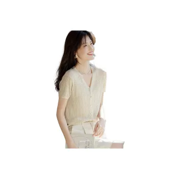 XWI Knitwear Women's Light Beige Apricot