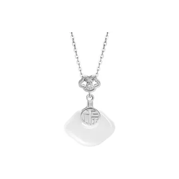 SINO GEM Chalcedony Necklaces Women's
