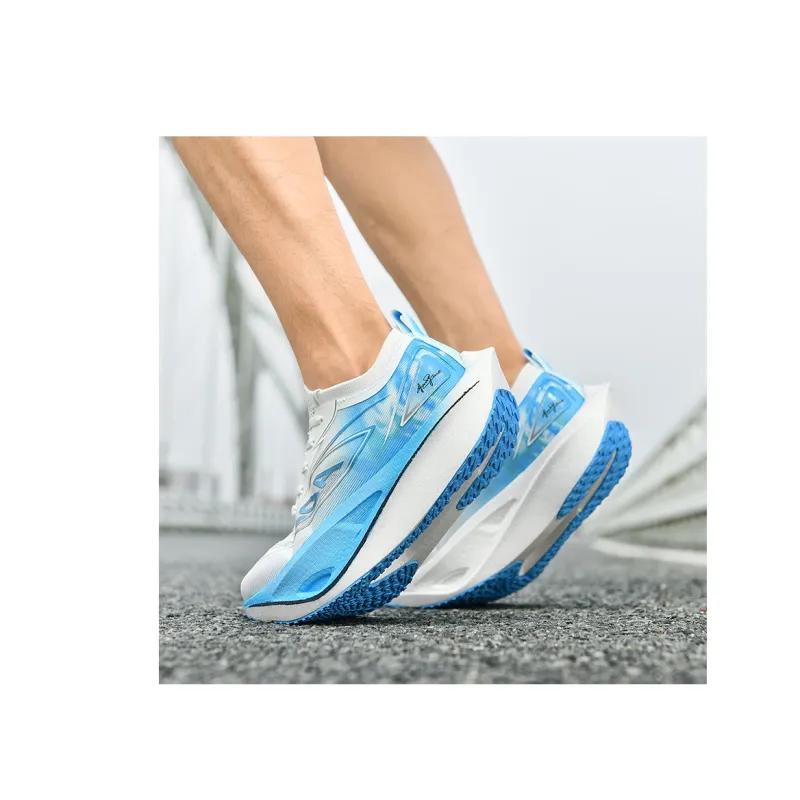 ANDEZHANMUSI Shock Absorbers With Slip Resistant And Abrasion Resistant Properties Low Top Running Shoes Unisex-25