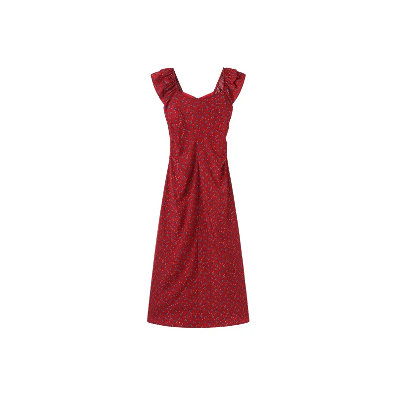 Ning Cai Yuer Short Sleeved Dress Women's-4