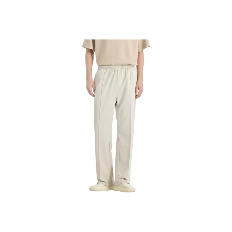 WILD LEADER Casual Pants Men Warm Sun Apricot[WKW5138Y17]-0