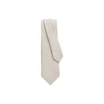 HERMES Silk Ties Men's Bright White