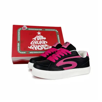 Rongchuan Low Top Skateboard Shoes Unisex Spade Red