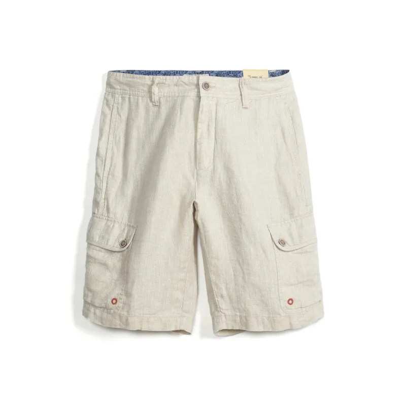MCS Casual Shorts Men Ecru A5-0