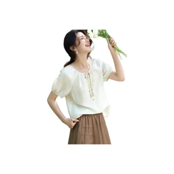 XWI Shirts Women's Beige Apricot