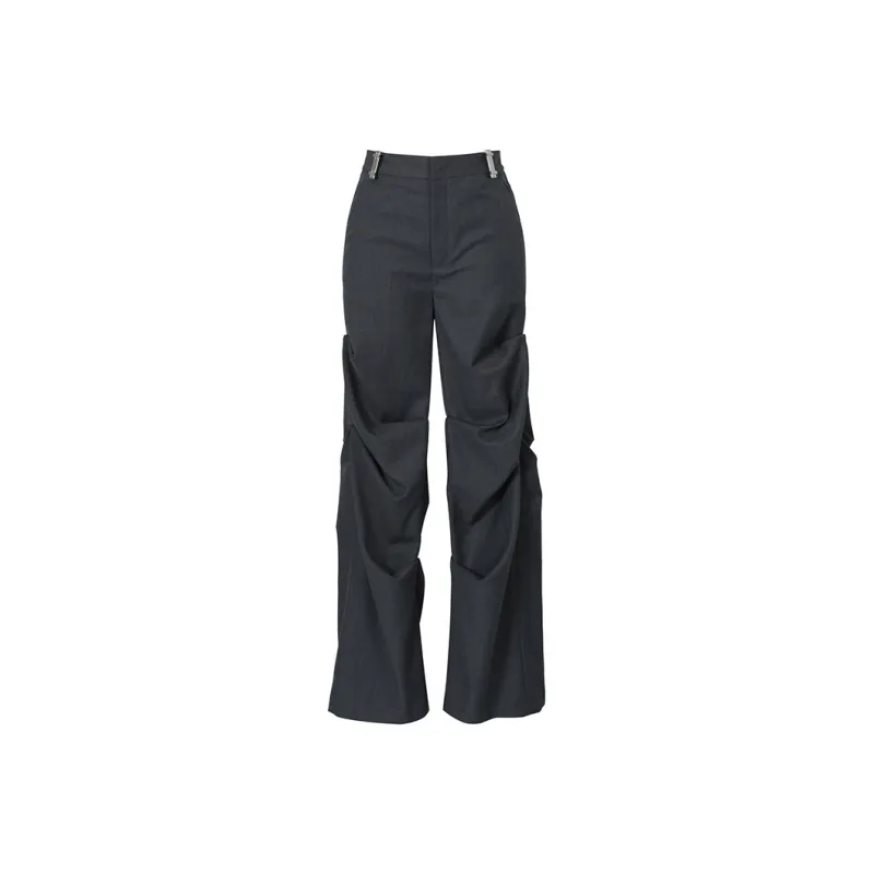 CALVIN LUO Casual Pants Women's Gray-0