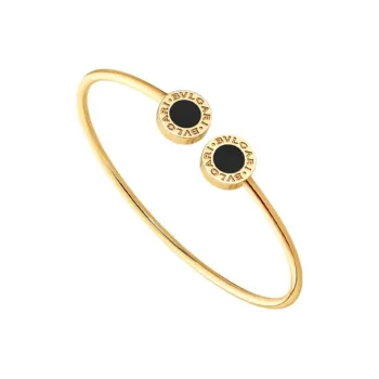 BVLGARI 18K Gold Bangles Unisex Gold