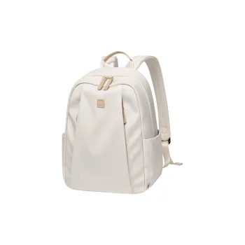 POLO Fabric Backpack Regular Women's Ecru/Black