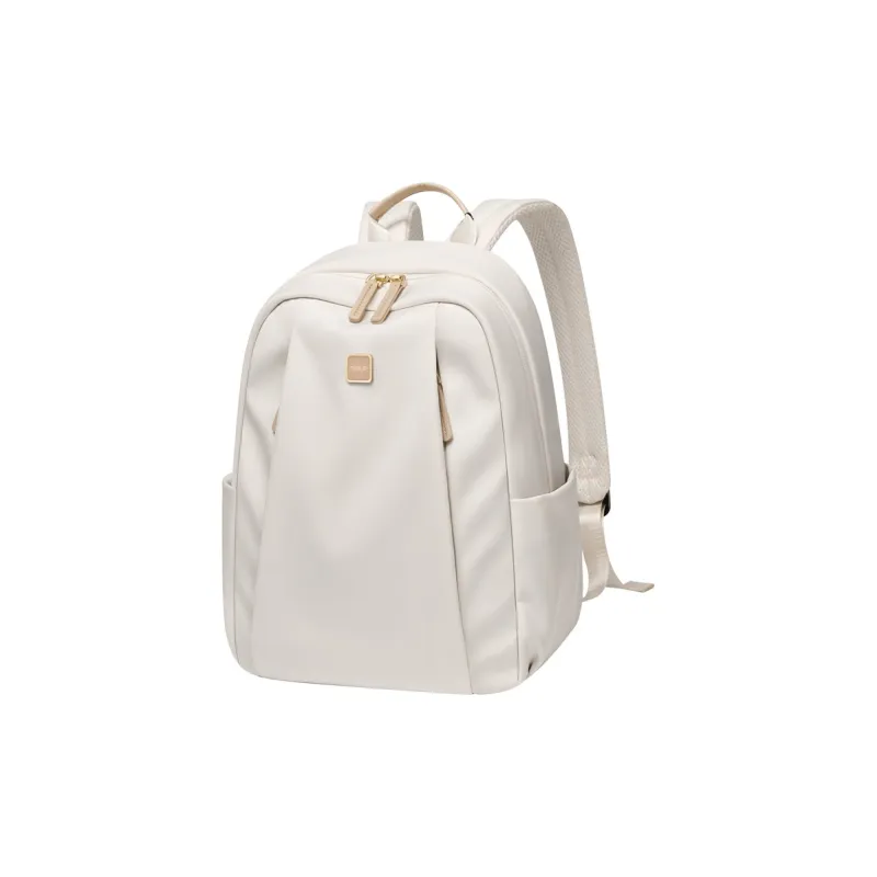 POLO Fabric Backpack Regular Women's Ecru/Black-0