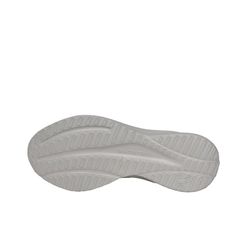 QIAODAN Speed Anti Slip Wear Resistant Low Top Casual Training City Commute Running Shoes Men's Silver Gray-6