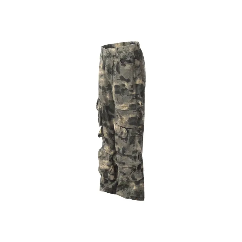 Chisportate Cargo Pants Unisex Green-1
