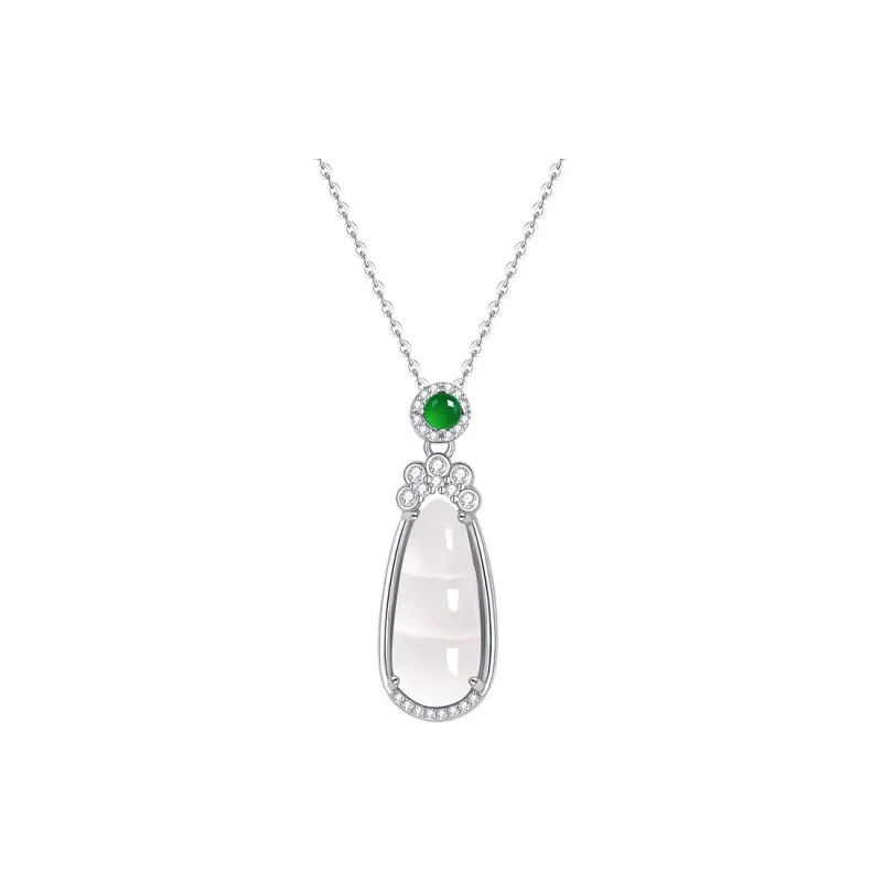 VASO Chalcedony Jade Necklaces Women's-4