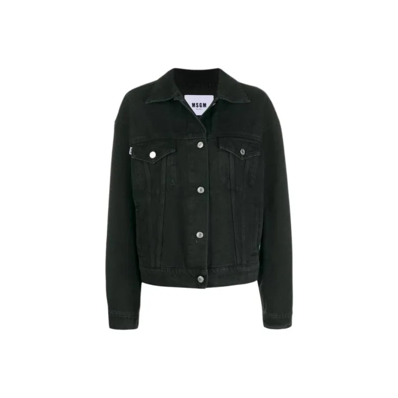 MSGM Jackets & Coats Women's Black-0