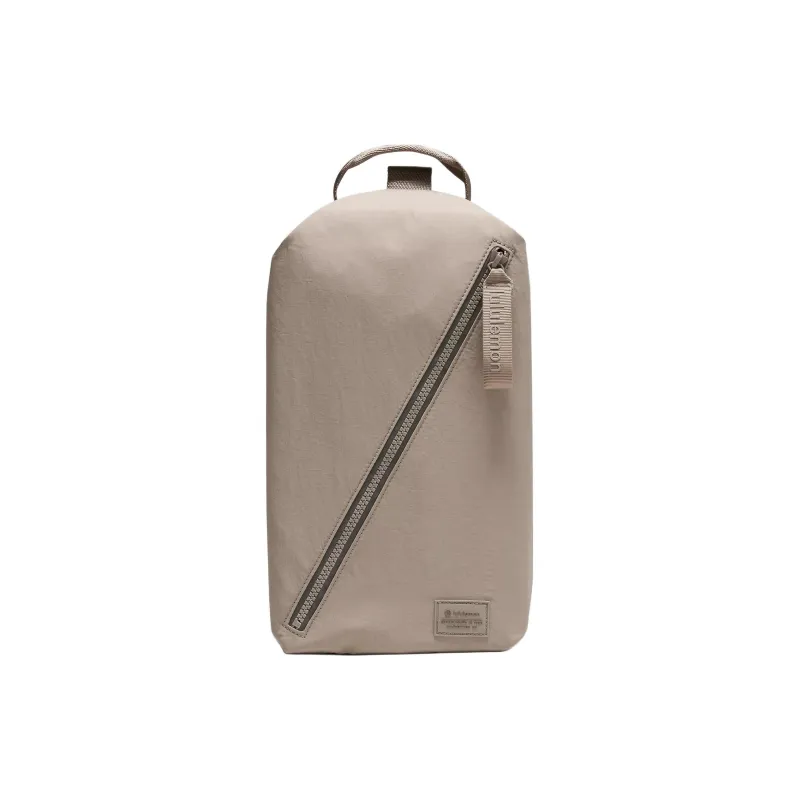 Lululemon Recycled Polyester One Shoulder Crossbody Backpack Women's Brown-0