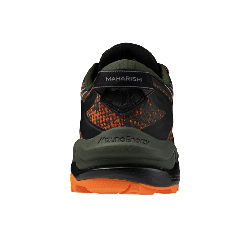 Mizuno Low Top Hiking Shoes Unisex Orange-3