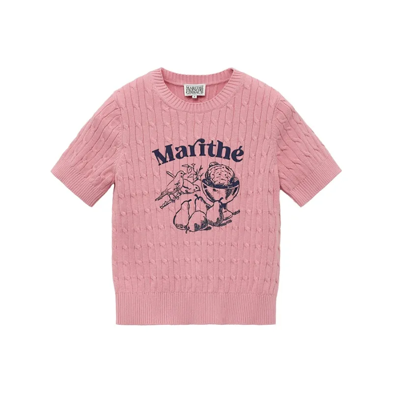 MARITHE FRANCOIS GIRBAUD Short Sleeved Knitwear Women's-0