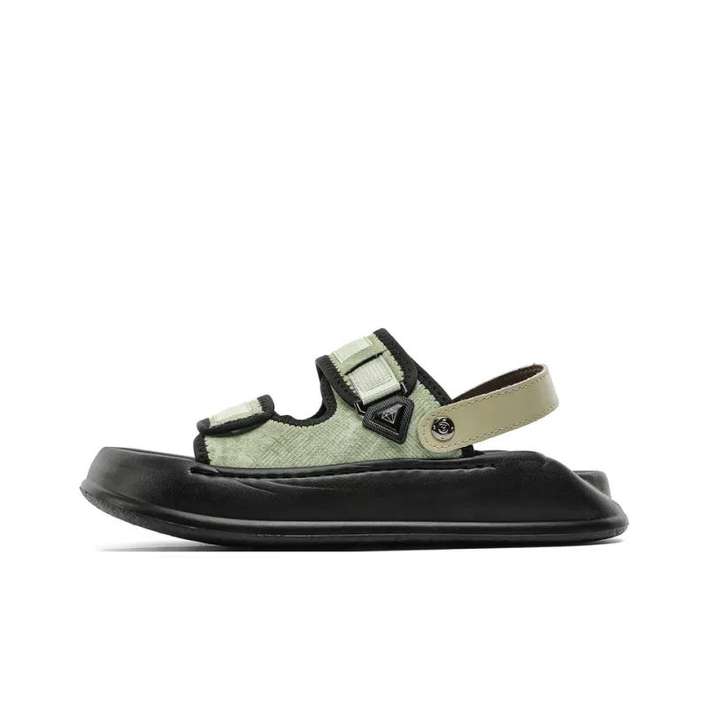 WEISHIBANGWEI Beach Sandals Men's Apple Green-0